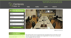 Desktop Screenshot of centenarymotorinn.com.au